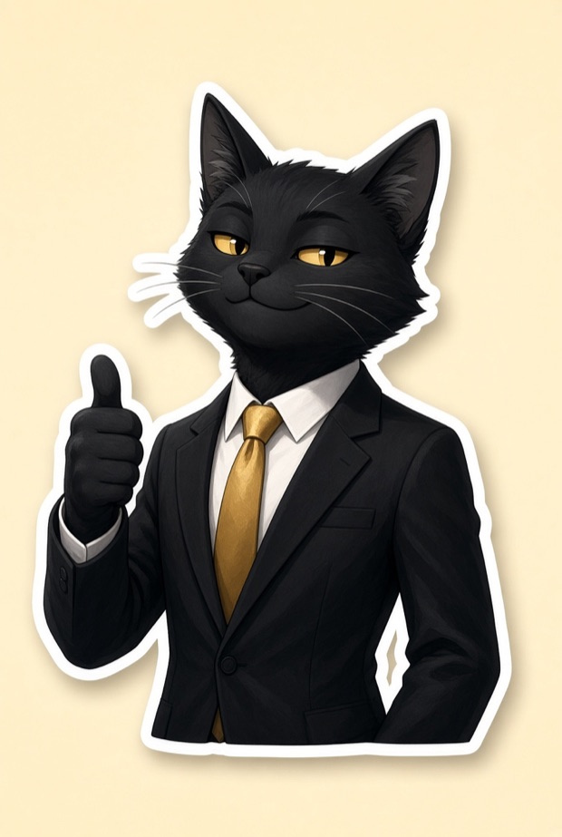 CTAW sticker: giving a thumbs up.